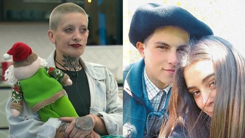 La novia de Williams, contra Furia de "GH" (Foto captura de Telefe e Instagram/@martibrun2).