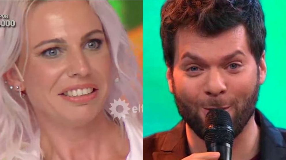 "Los 8 escalones": una participante cuestionó a Guido Kaczka tras una sugestiva pregunta. (El Trece)