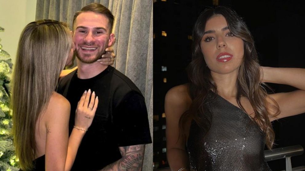 El polémico saludo de Ailén Cova a Alexis Mac Allister (Instagram: @ailencova y @camimayan).