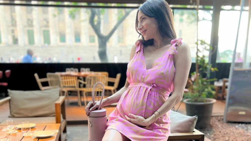 Magui Bravi celebró el baby shower de su hijo con un ritual chamánico. (Instagram: @maggiebravi)