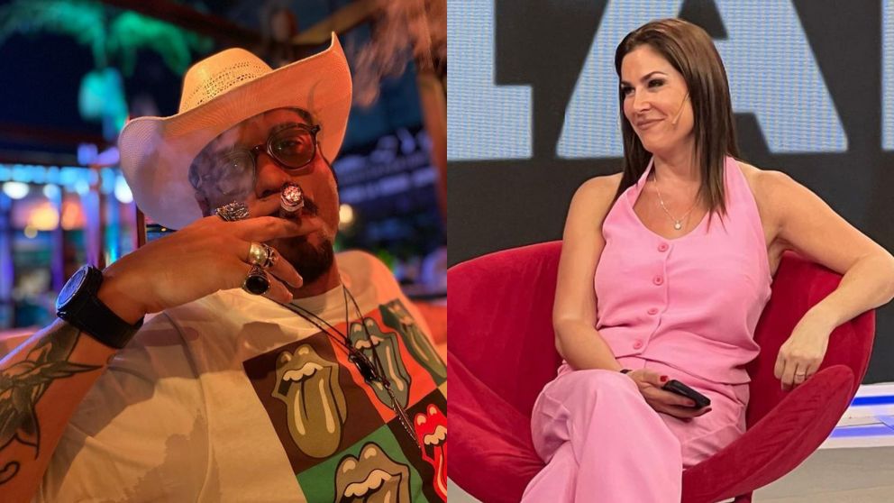 Daniel Osvaldo y Daniela Ballester se mostraron enamorados en una fiesta. (Instagram: @daniosvaldobv y @ballesterdaniela)