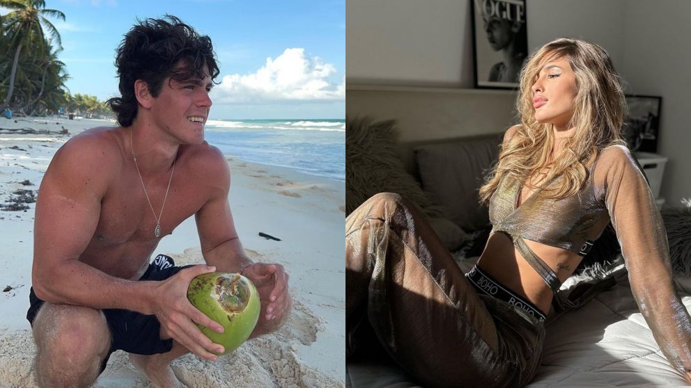 Julieta Poggio y Marcos Ginocchio bailaron juntos anticipando la Navidad. (Instagram: @marcosginocchio y @poggiojulieta)