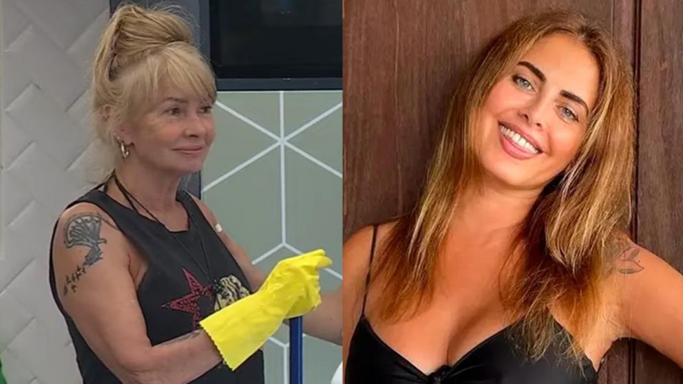 Isabel de "Gran Hermano", sobre Silvina Luna (Foto captura de DGO y web).
