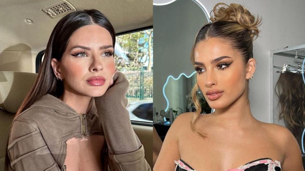 El parecido de Julieta Poggio y la China Su�rez (Instagram/@poggiojulieta y @sangrejaponesa).