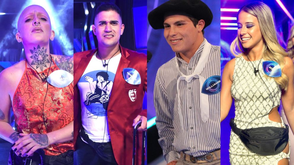 "Gran Hermano 2024" decide su primer eliminado. (Fotos: Telefe)