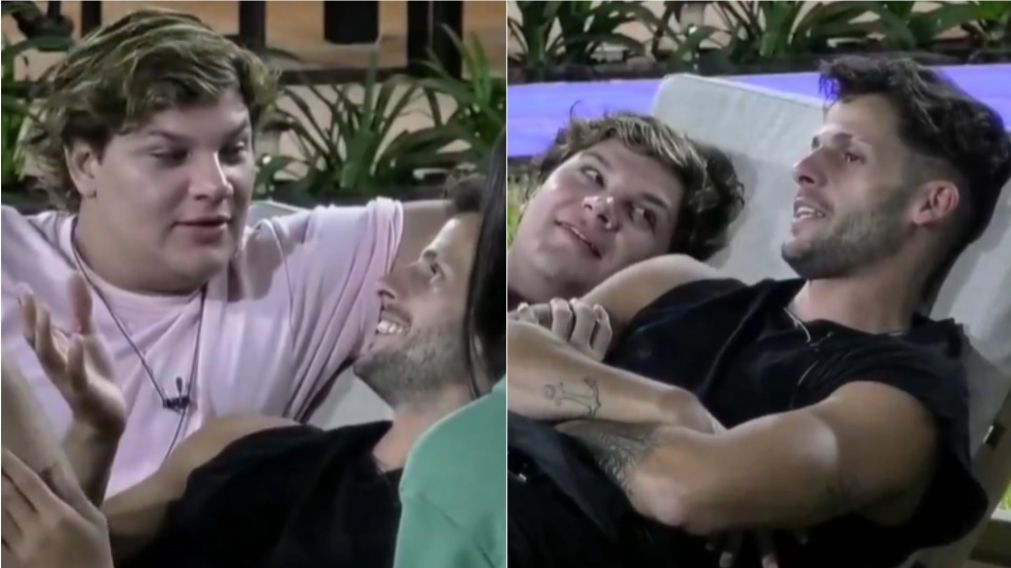 Joel encaró a Emmanuel de "Gran Hermano 2024" (Foto captura: Telefe).