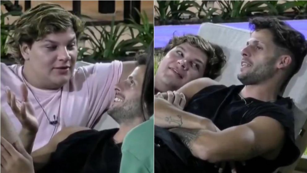 Joel encaró a Emmanuel de "Gran Hermano 2024" (Foto captura: Telefe).