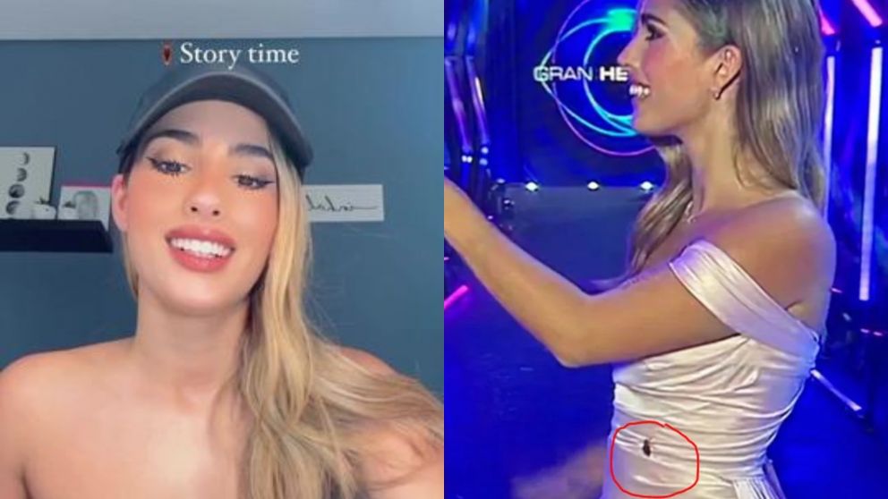 Julieta Poggio revel� lo que sinti� cuando un mont�n de bichos le caminaron por encima.