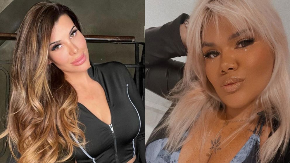More Rial le respondió a Charlotte Caniggia luego de que la tratara de "mafiosa". (Instagram: @chcaniggia_n y @moorerial)