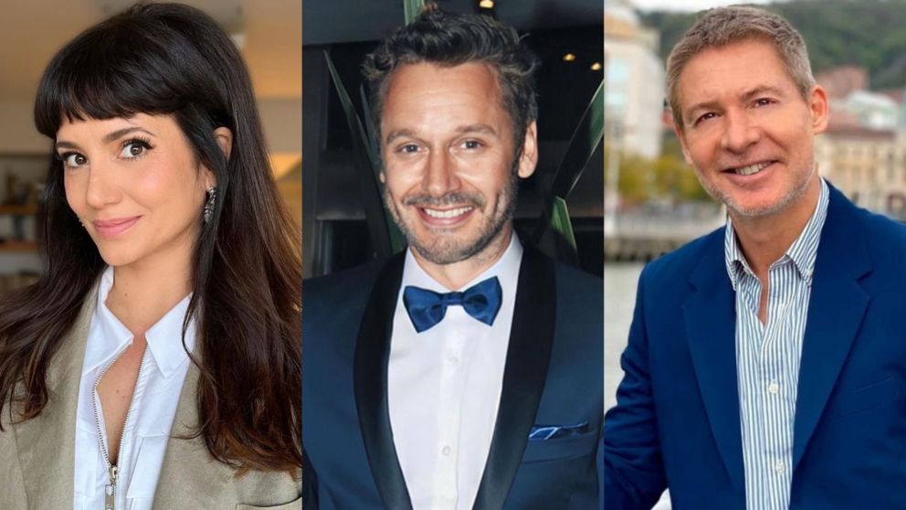 Benjamín Vicuña se suma a la nueva obra de teatro de Adrián Suar y Griselda Siciliani. (Foto: Instagram/ @griseldasiciliani , @elchuecosuar y @benjaminvicuna.ok).