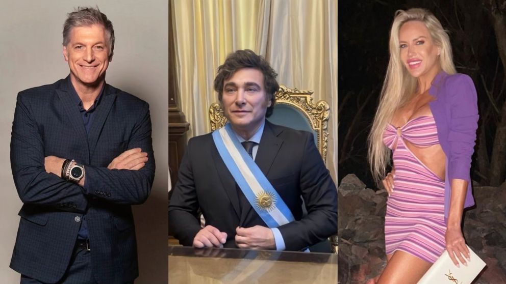 La reacción de los famosos en las redes tras la asunción de Javier Milei. (Instagram: @salazarluli y @horaciocabak , Web)