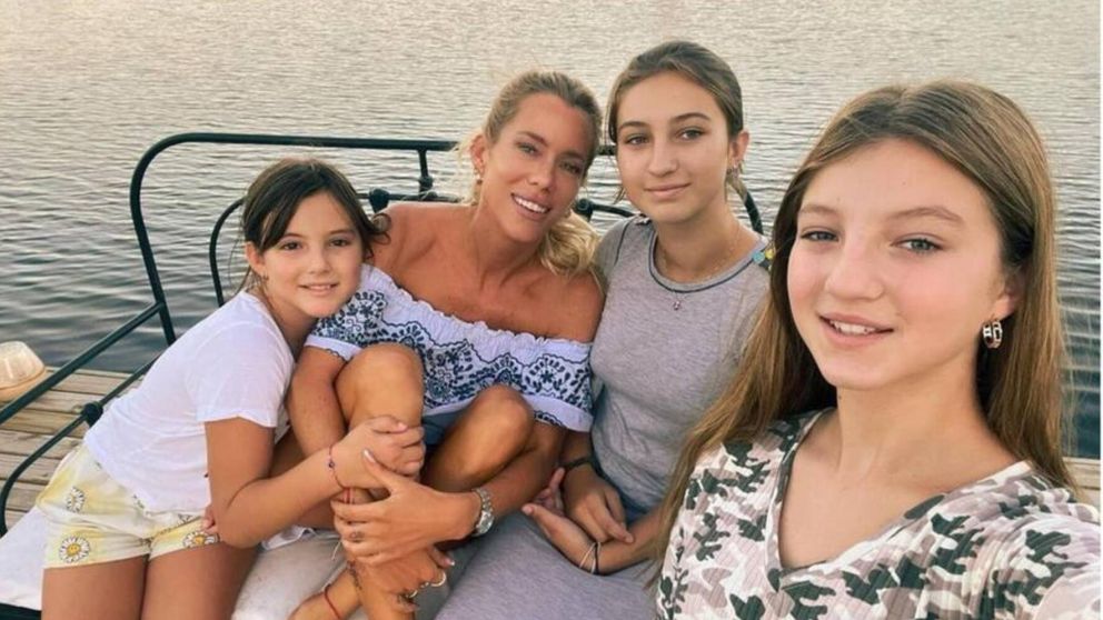 Las hijas de Nicole Neumann se hicieron un tratamiento de belleza para la boda de su mamá.