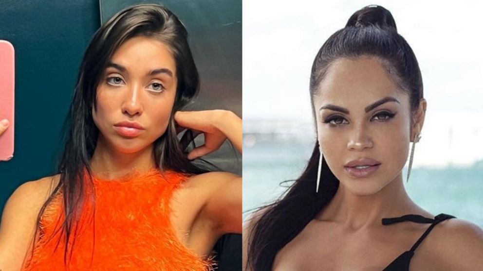 El supuesto conflicto de María Becerra y Natti Natasha (Instagram/@mariabecerra y @nattinatasha).
