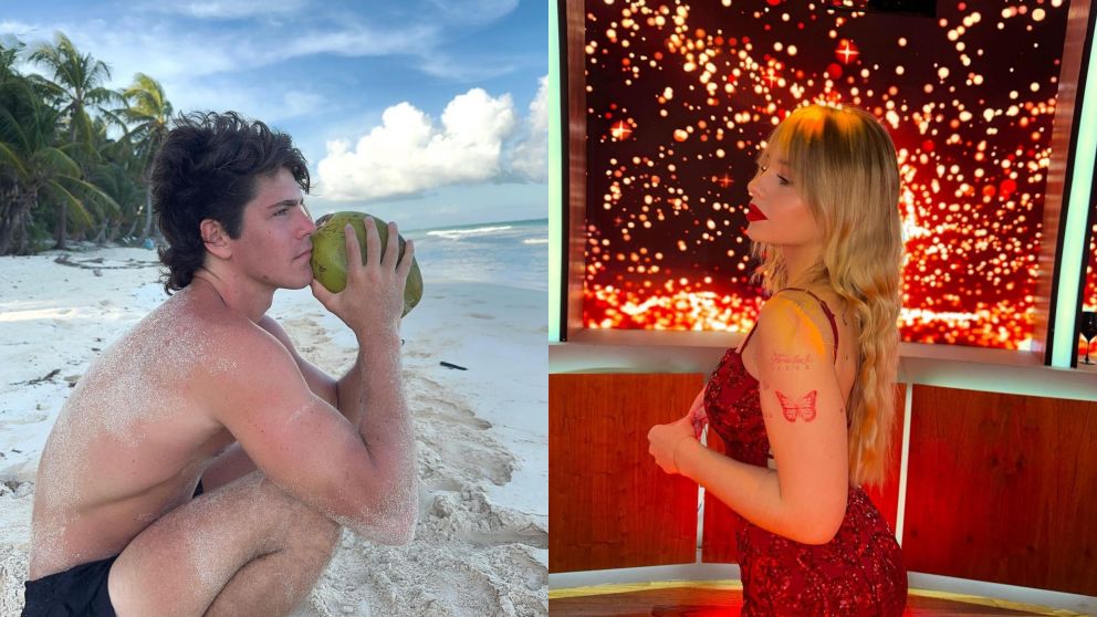 Coti Romero apuntó contra Marcos Ginocchio tras negar su encuentro amoroso. (Instagram: @cotyrommero y @marcosginocchio)