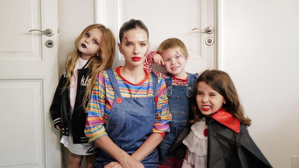 La China Suárez mostró a sus hijos bailando su nueva canción "Corazón de Cartón". (Instagram: @sangrejaponesa)