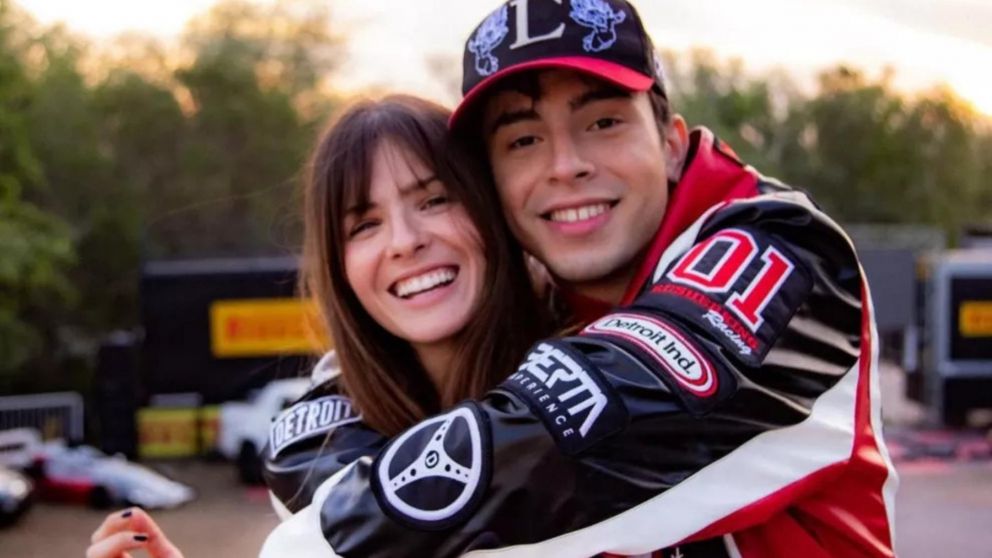 Rusherking y la China Su�rez, trabajando juntos en una serie.