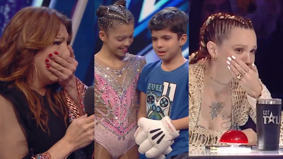 Ni un ojo seco en el escenario de "Got Talent Argentina". (Captura Telefe)