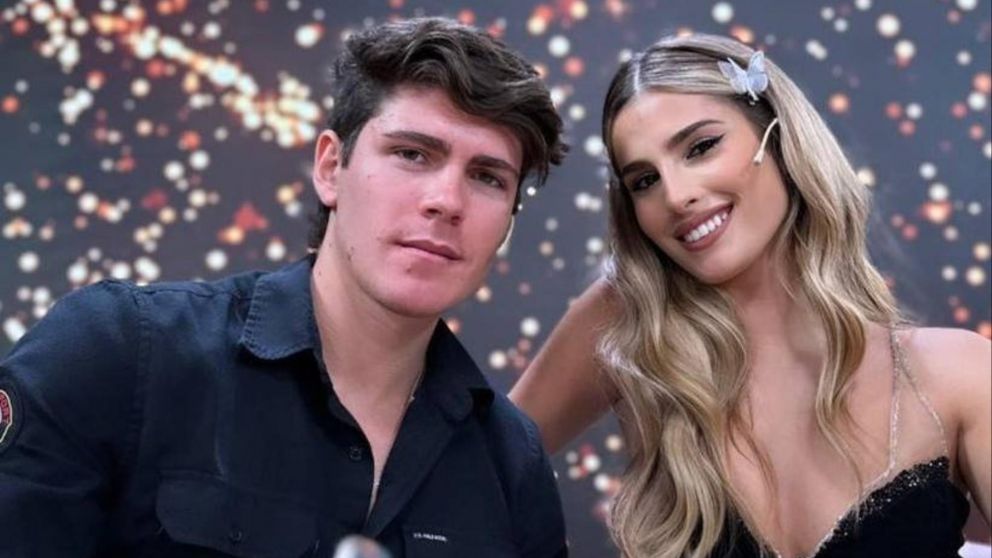 Marcos Ginocchio y Julieta Poggio.