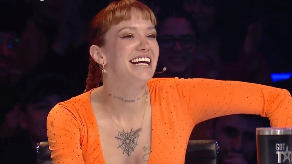 El sincericidio de La Joaqui en "Got Talent Argentina". (Captura Telefe)