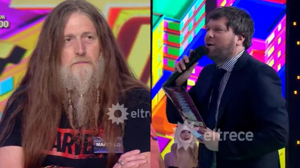 El piropo de un participante a Guido Kaczka en "Los 8 Escalones".