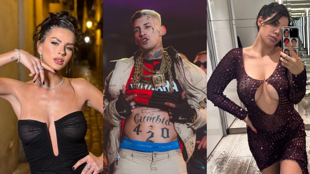 L-Gante se refiri� a su v�nculo con la China Su�rez tras su supuesta distancia con Wanda Nara. (Instagram: @wanda_nara , @sangrejaponesa y @lgante_keloke)