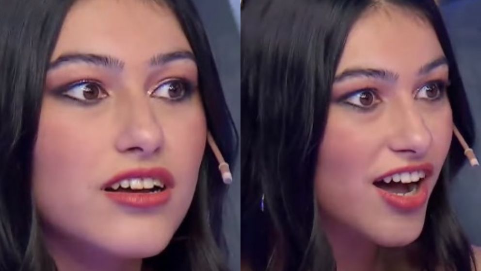 Una participante de "Los 8 Escalones" qued� eliminada del juego y sorprendi� a todos con su reacci�n. (Foto: El Trece).