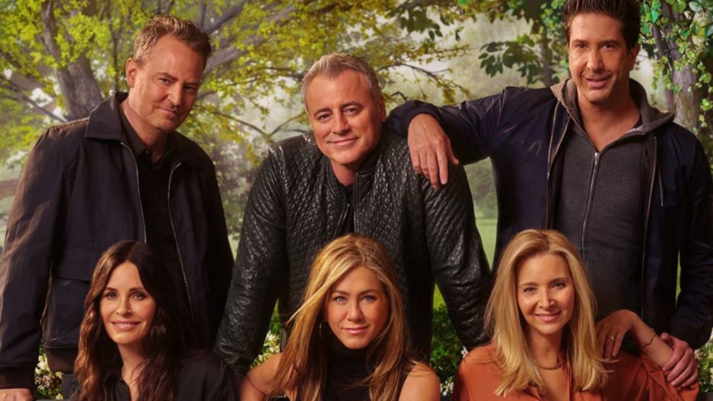 Courtney Cox, Jennifer Aniston y David Schwimmer de "Friends" despidieron a Matthew Perry. (HBO Max)