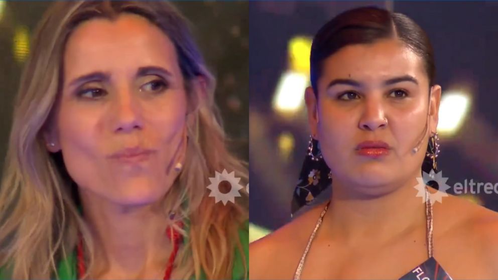 La hábil negociación de las dos finalistas en "Los 8 escalones". (Captura: El Trece)