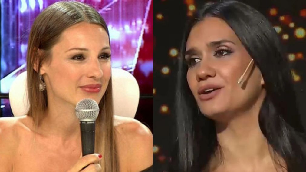 Pampita se pele� en vivo con Momi Giardina en el "Bailando 2023" cuando hac�a presi�n para salir a la pista: "Rompo todo..."