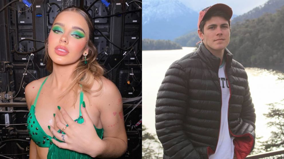 Coti Romero, furiosa, contra Marcos Ginocchio por negar su beso. (Instagram: @cotyrommero y @marcosginocchio)