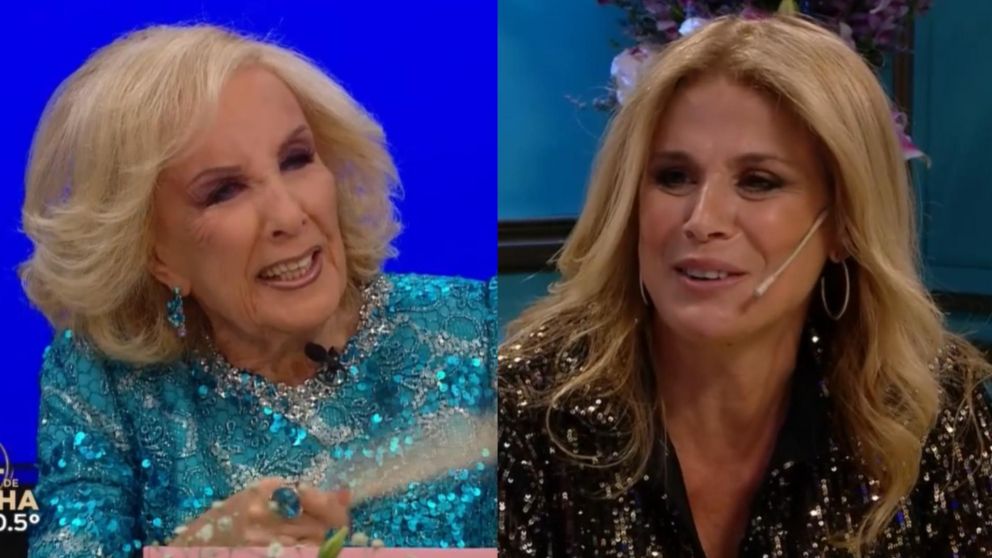 Mirtha Legrand puso incómoda a Flavia Palmeiro.