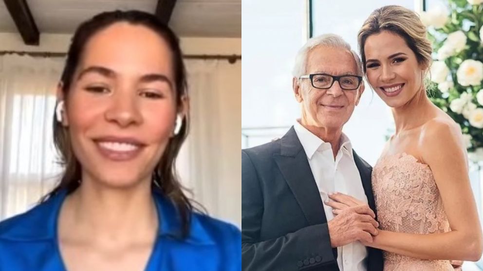 Elina Fern�ndez anunci� su casamiento con Eduardo Costantini. (Foto: Radio Mitre).