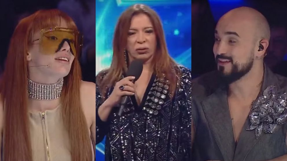 La Joaqui cruzó a Abel Pintos en "Got Talent Argentina" y Lizy Tagliani los obligó a disculparse: "Es la última vez que..."