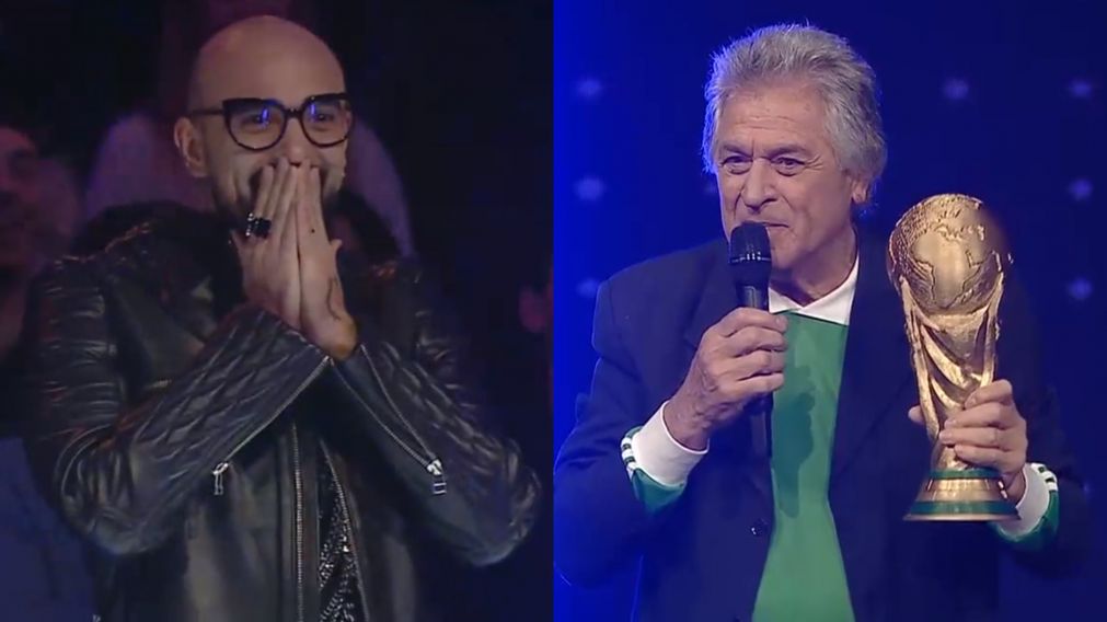 La emoción mundialista llegó a "Got Talent Argentina". (Captura Telefe)