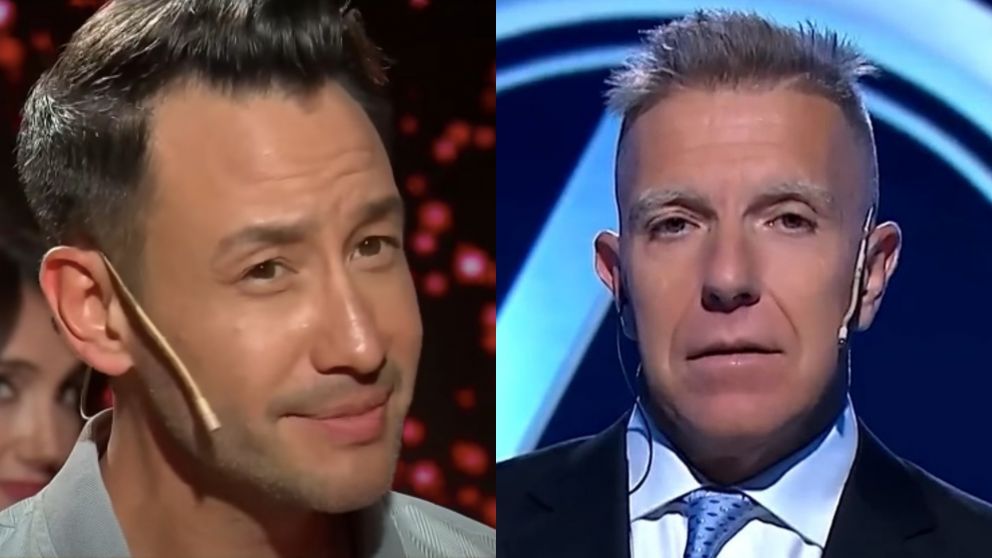 Luciano Pereyra, contundente sobre los rumores que lo relacionaron a Alejandro Fantino. (Foto: Telefe y Web).