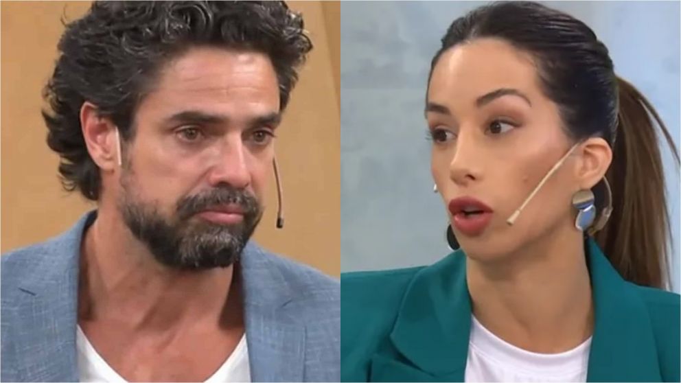 Estefi Berardi destrozó a Luciano Castro por su reacción cuando lo tocaron en vivo.