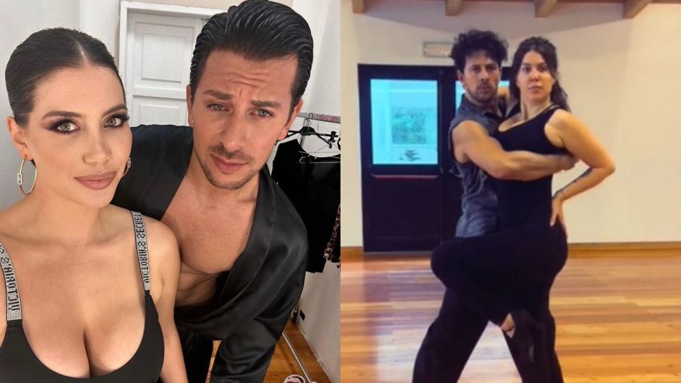 Wanda Nara protagonizó un tremendo accidente con su bailarín en los ensayos del "Bailando" italiano. (Foto: Intagram/ @wanda_nara y Tik Tok/ @wandaentiktok).
