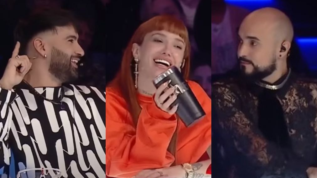 La Joaqui expuso la química entre Abel Pintos y Emir Abdul en "Got Talent Argentina".