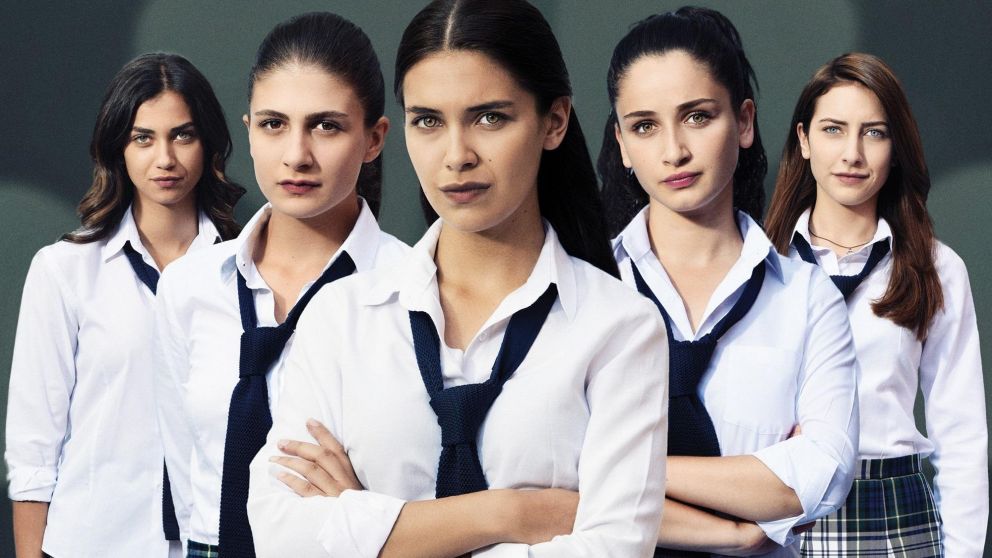 Las actrices de "Huerfanas" se reunieron.