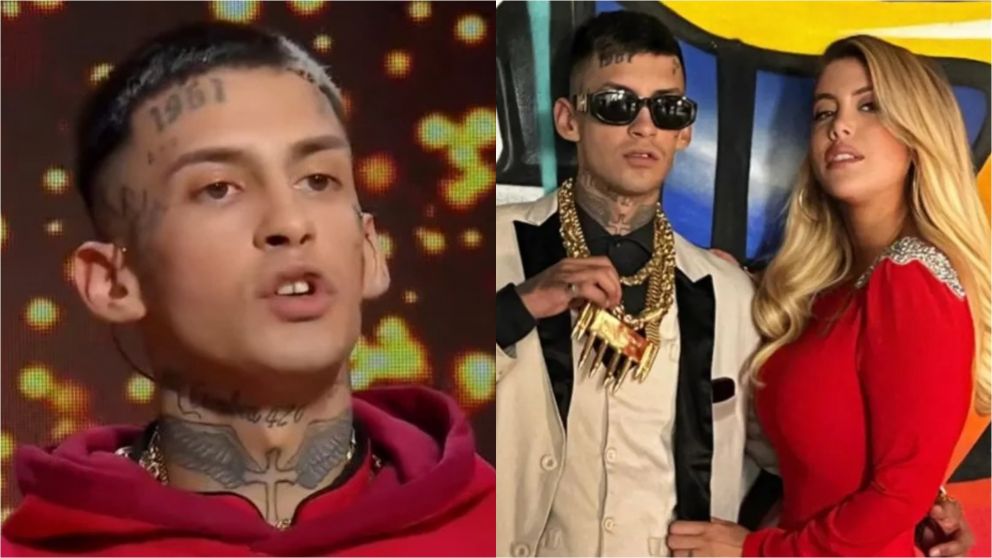 Trascendió el comentario sobre Wanda Nara que molestó a L-Gante. (Foto: Clarín).