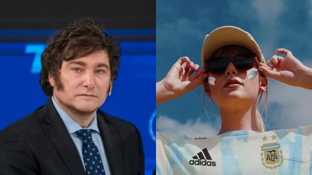 Los fans de Taylor Swift se declararon en contra de Javier Milei.