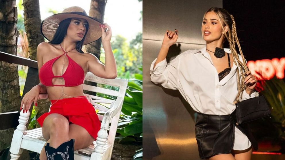 Daniela Celis y Julieta Poggio, las primeras convocadas para "GH 2024". (Fotos: Instagram)