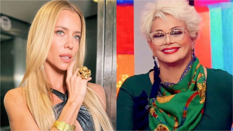 Nicole Neumann no invit� a Carmen Barbieri a su casamiento (Foto: Instagram/ @nikitaneumannoficial y @barbieri_carmen).