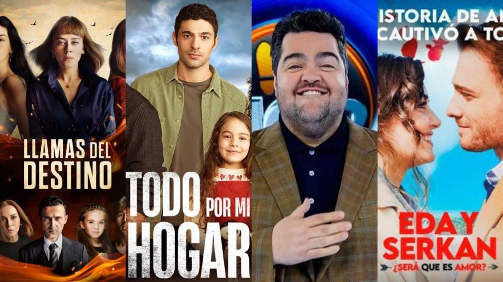 "Todo por mi hogar", "Llamas del destino" y "Eda y Serkan" aplastaron a Darío Barassi con "¡Ahora caigo!".
