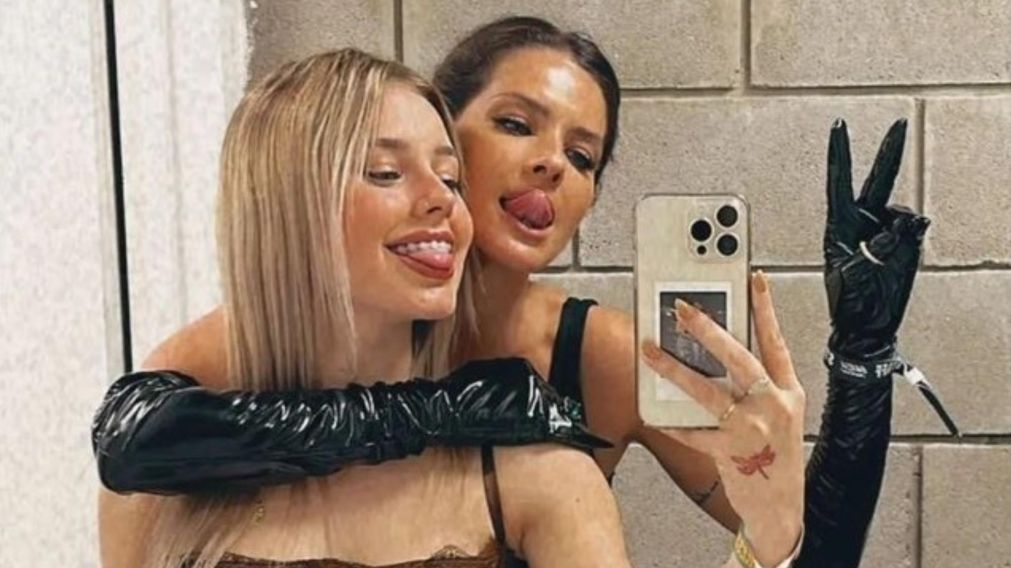 Coti Romero y la China Súarez.