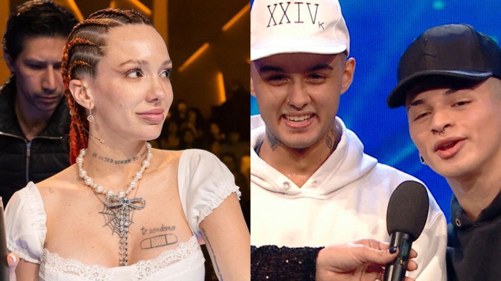 La escena de celos de La Joaqui en "Got Talent Argentina".