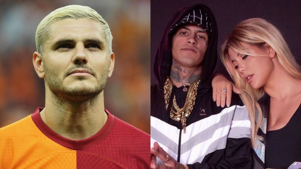 La furia de Mauro Icardi por el reencuentro de Wanda Nara y L-Gante. (Fotos: Instagram)