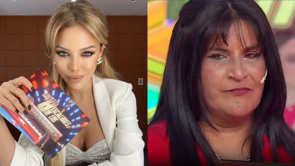 Evangelina Anderson se emocionó al escuchar la historia de un participante en "Los 8 escalones".