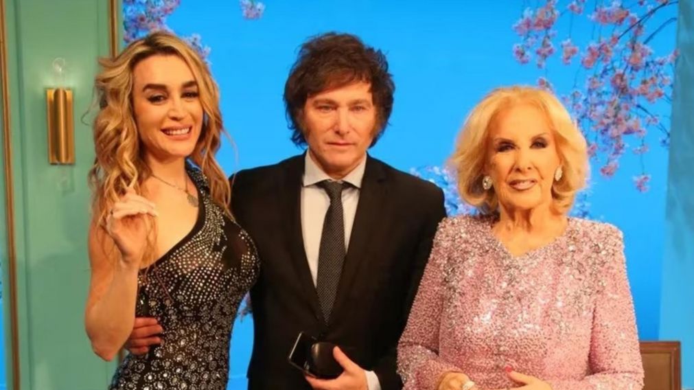 Mirtha Legrand, sin filtro con Fátima Florez y Javier Milei.