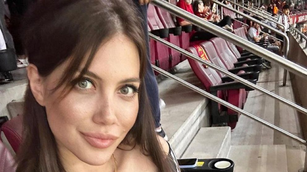 Wanda Nara mostró a su compañero de baile.